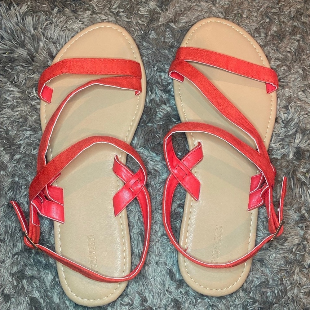 Women's Red Sandals